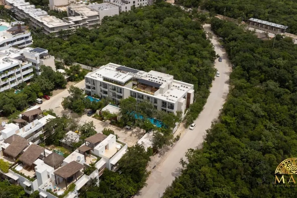 Nhoa 303A Lux 2Br Condo Pool View In Aldea Zama تولوم 0*,  المكسيك