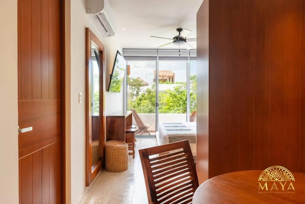 شقة Nhoa 303A Lux 2Br Condo Pool View In Aldea Zama تولوم المكسيك