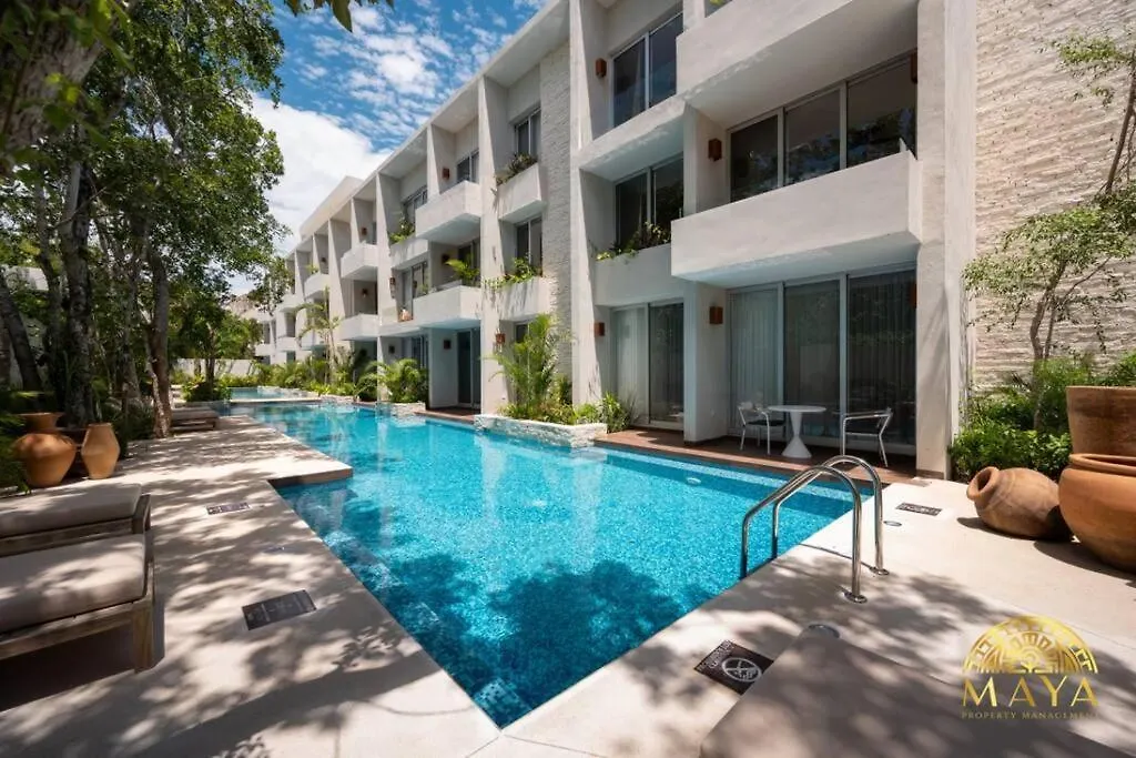 Nhoa 303A Lux 2Br Condo Pool View In Aldea Zama تولوم
