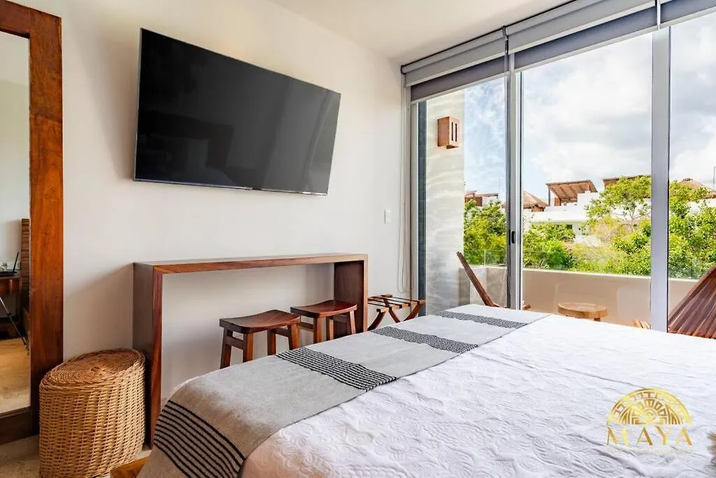 Nhoa 303A Lux 2Br Condo Pool View In Aldea Zama تولوم