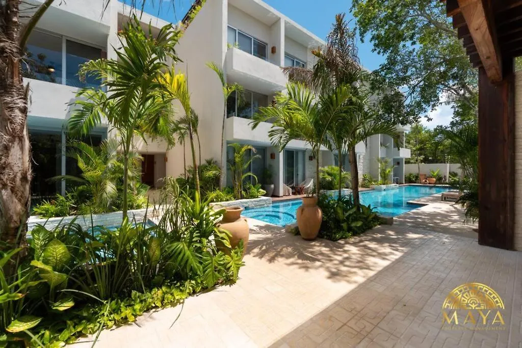 Nhoa 303A Lux 2Br Condo Pool View In Aldea Zama تولوم