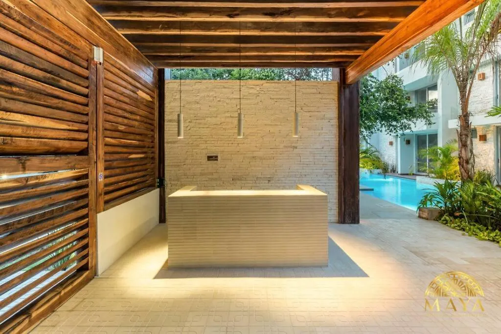 Nhoa 303A Lux 2Br Condo Pool View In Aldea Zama تولوم 0*,  المكسيك