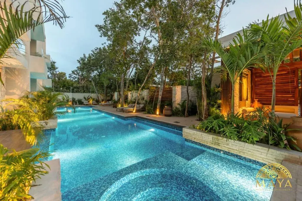 شقة Nhoa 303A Lux 2Br Condo Pool View In Aldea Zama تولوم المكسيك