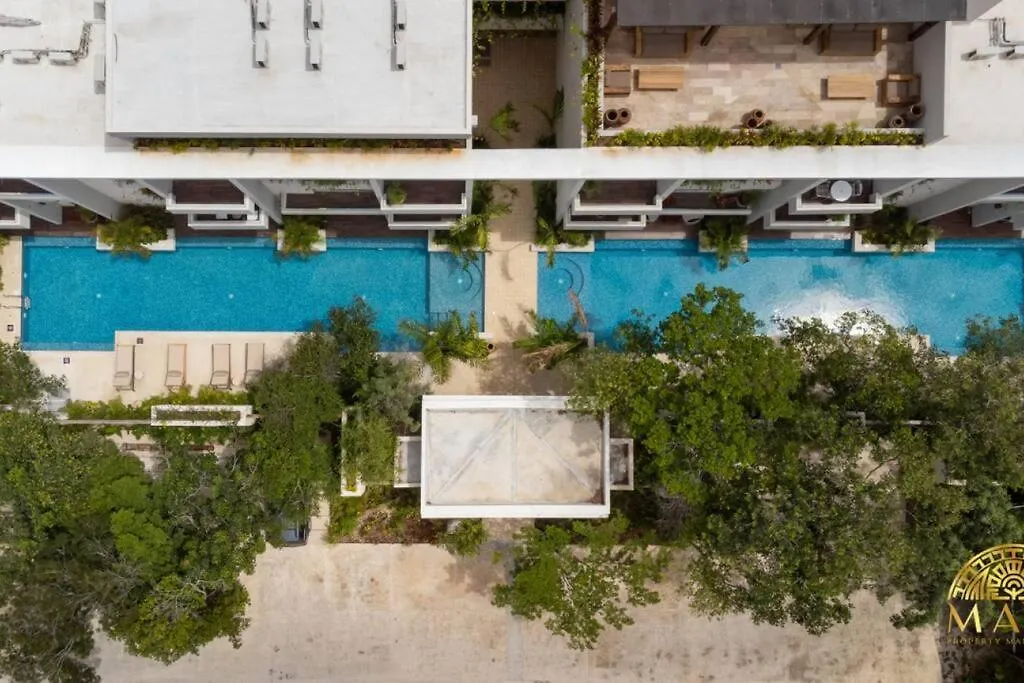 Nhoa 303A Lux 2Br Condo Pool View In Aldea Zama تولوم المكسيك