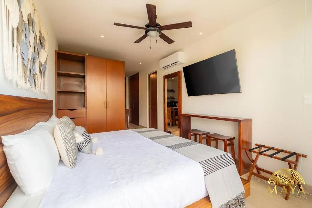 Nhoa 303A Lux 2Br Condo Pool View In Aldea Zama تولوم 0*,