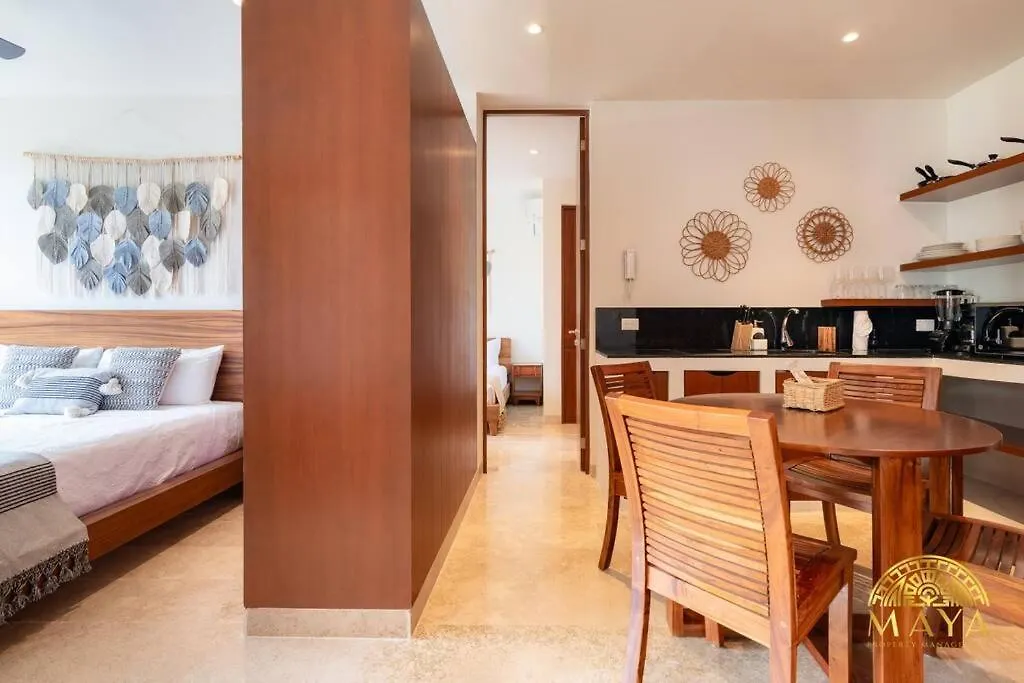 شقة Nhoa 303A Lux 2Br Condo Pool View In Aldea Zama تولوم