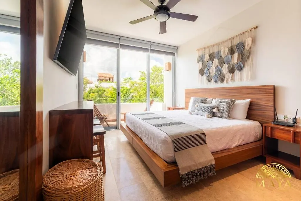 Nhoa 303A Lux 2Br Condo Pool View In Aldea Zama تولوم