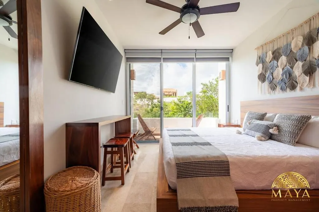 Nhoa 303A Lux 2Br Condo Pool View In Aldea Zama Tulum 0*,