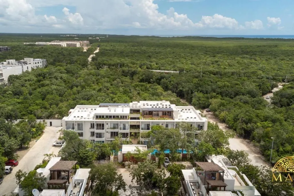 Nhoa 303A Lux 2Br Condo Pool View In Aldea Zama Tulum Apartament