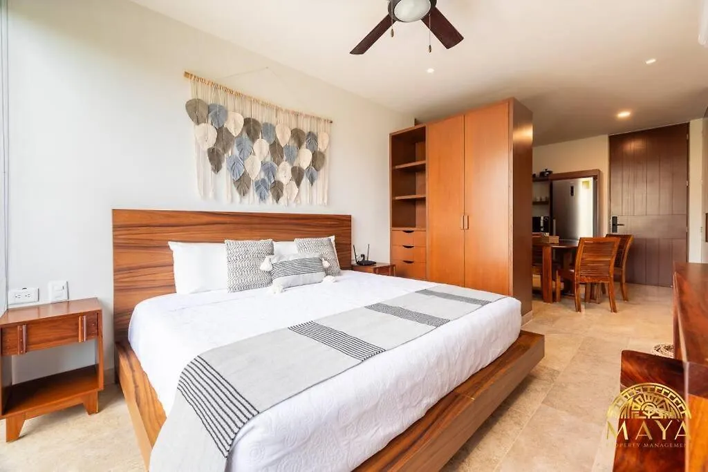 Nhoa 303A Lux 2Br Condo Pool View In Aldea Zama Tulum Meksyk